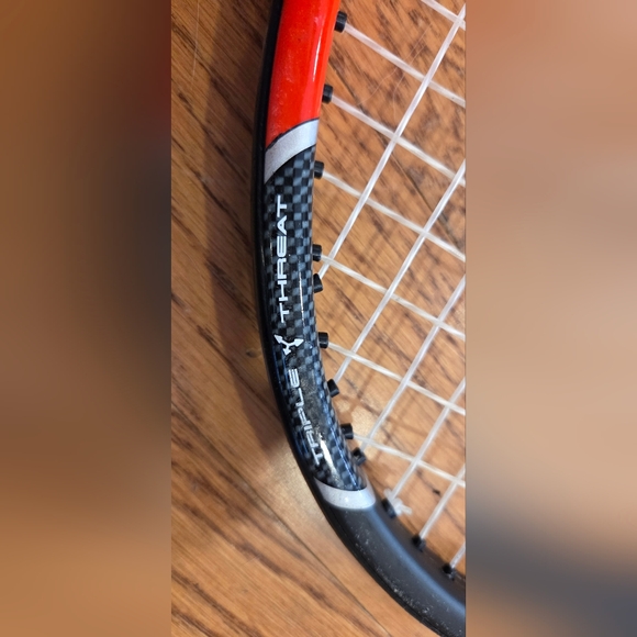 Prince Tennis Rackets with Case - Black and Red - Picture 3 of 12